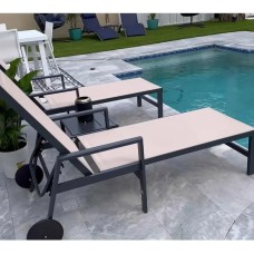 XMRNEH Outdoor Folding Chaise Chair – Adjustable, Lightweight Lounger for Poolside & Patio Relaxation, Foldable Design