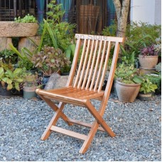 XMRNEH Outdoor Foldable Wooden Chair – Stylish & Durable Wooden Chair for Patios, Gardens, and Outdoor Dining, Easy to Fold