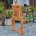 XMRNEH Outdoor Foldable Wooden Chair – Stylish & Durable Wooden Chair for Patios, Gardens, and Outdoor Dining, Easy to Fold